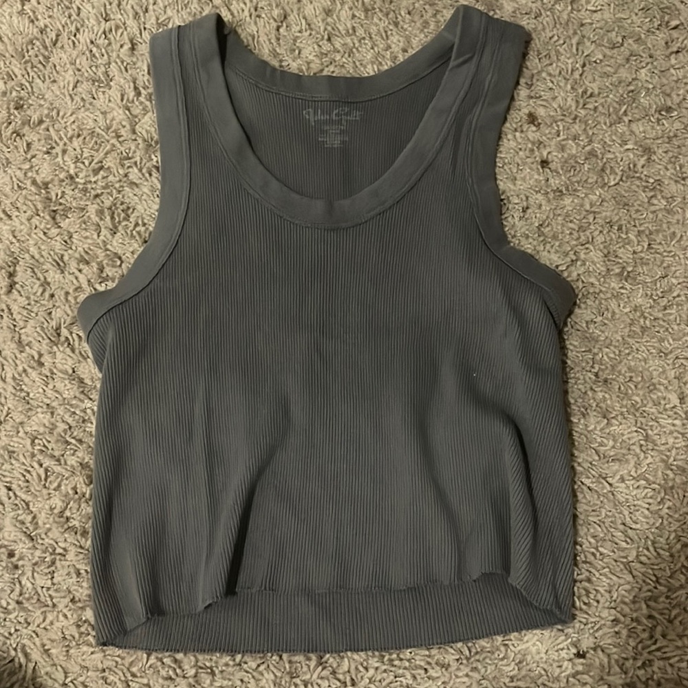 Brandy Melville Connor tank in dark gray